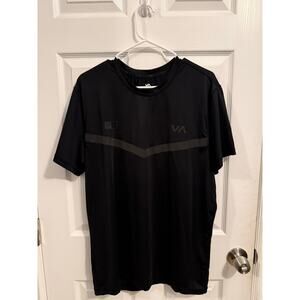 RVCA VA LIGIG Performance Athletic Shirt Black
